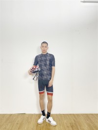 設計騎行男夏季山地車短袖上衣     透氣速乾    公路車自行車衣服春秋薄款   競技  訓練  模特試穿  BD-CN-22199